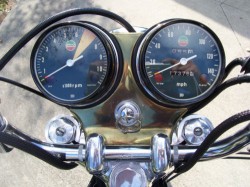 1974 Laverda SF Black Dash