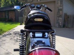 1974 Laverda SF Black Rear