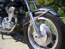 1974 Laverda SF Black Right Front Wheel