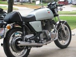 1974 Laverda SF Silver Rear Quarter