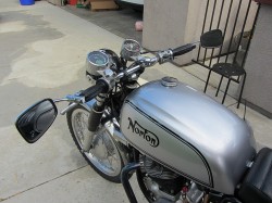1964 Norton Atlas Commando Cockpit