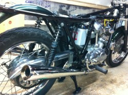 1975 Ducati 750 GT R Side No Bodywork
