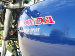 1975 Honda CB400F Tank Detail LA
