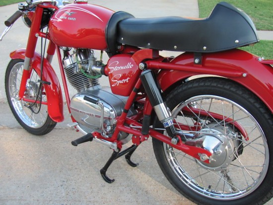 1960 Moto Guzzi Stornello Sport L Rear