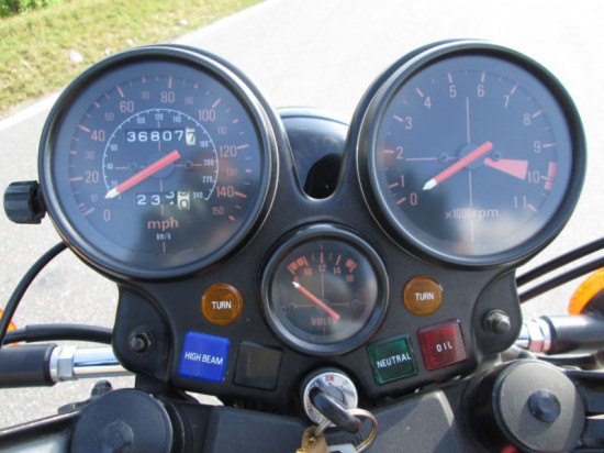 1979 Honda CBX Dash