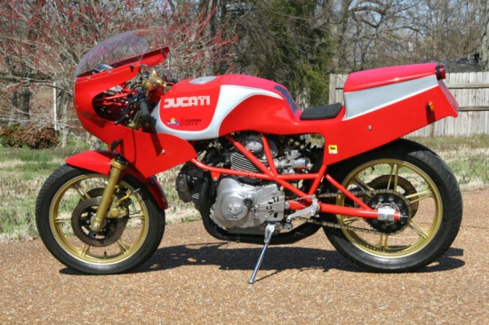 1981 Ducati Pantah 600 NCR L Side