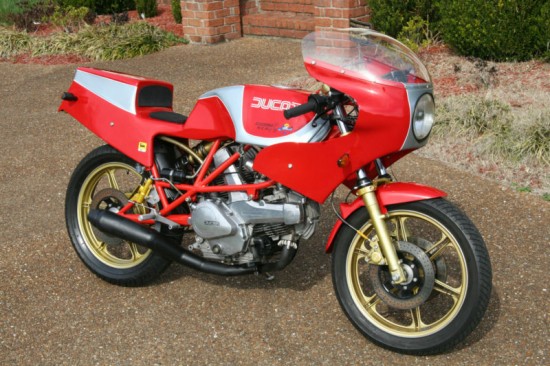 1981 Ducati Pantah 600 NCR RSide