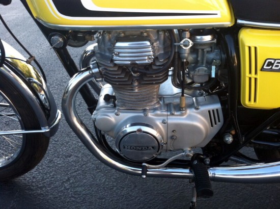 1976 Honda CB360T L Engine
