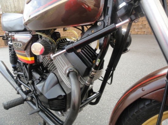 1980 Moto Morini 250TC Engine Detail