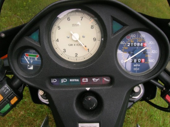 1986 Moto Guzzi V65 Dash
