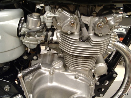 1967 Honda CB450 R Side Engine