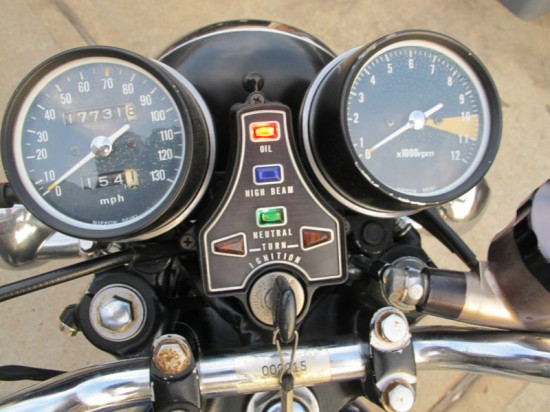 1975 Honda CB400 Dash