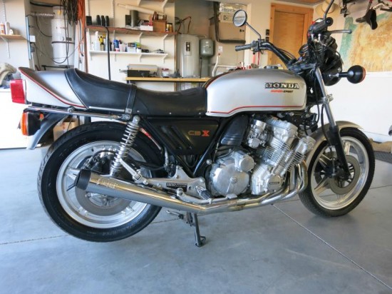 1979 Honda CBX Silver R Side