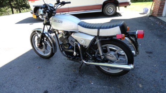 1979 Moto Morini L Rear