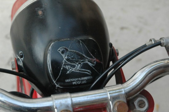 1959 Moto Guzzi Zigolo dash plaque