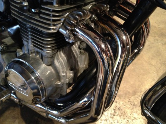 1972 Honda CB350 R Engine