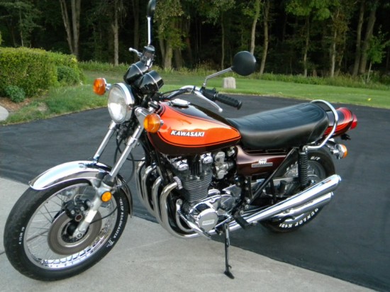 1973 Kawasaki Z1 L Side