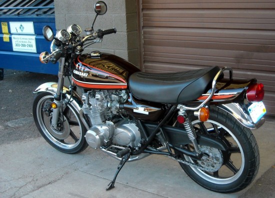 1974 Kawasaki Z1 L Rear