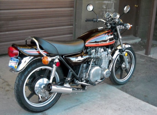1974 Kawasaki Z1 R Rear