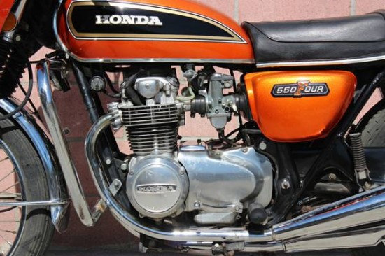 1975 Honda CB550 L Side