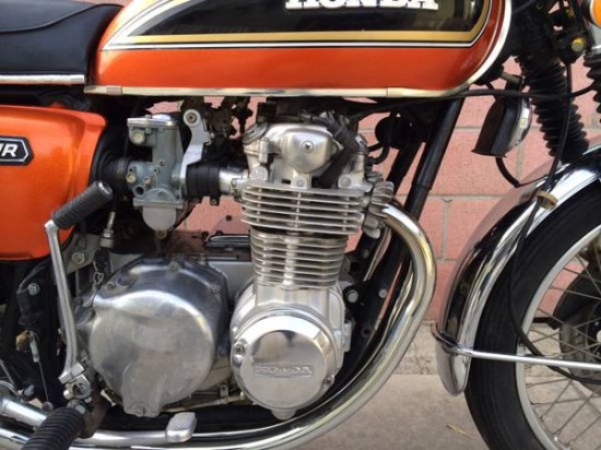 1975 Honda CB550 R Engine