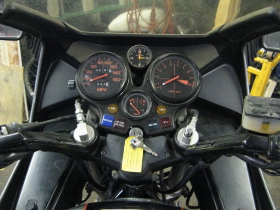 1981 Honda CBX Dash