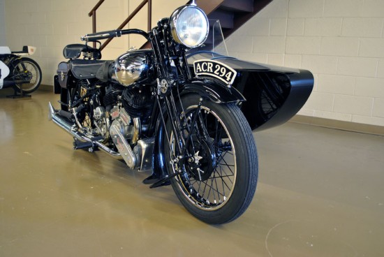 1936 Brough Superior SS80 R Front
