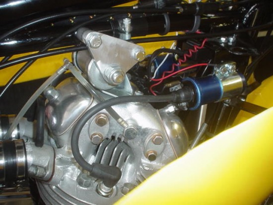 1970 Norton Commando Engine Detail