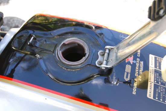 1979 Honda CBX Tank Detail Palm
