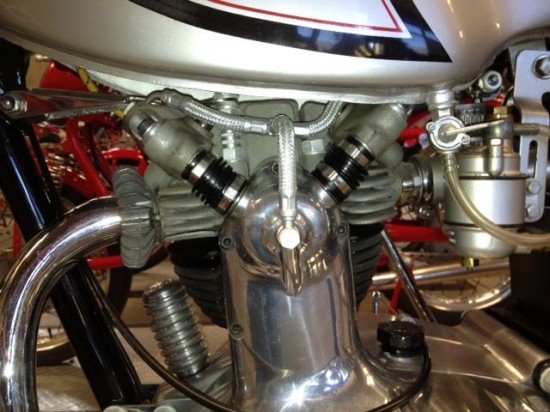 1962 Moto Parilla 250 GS Engine Detail