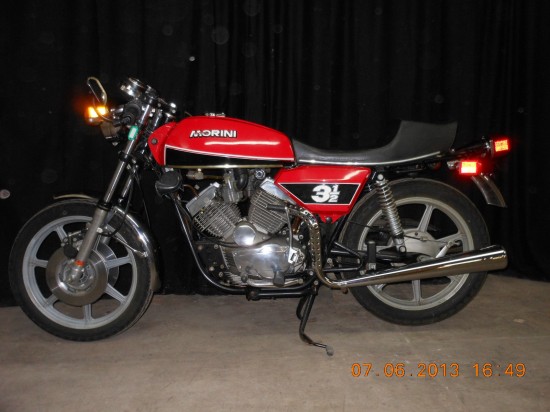 1978 Moto Morini 350 Sport L Side