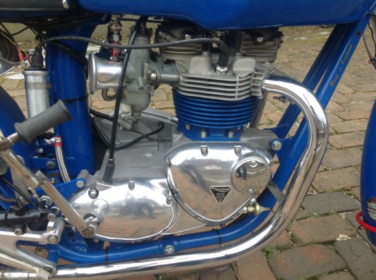 1979 Triumph Bonneville R Side Engine