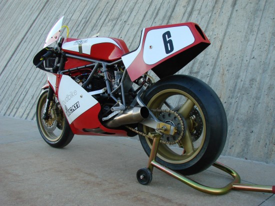 1986 Ducati TT1 Track Bike L Rear