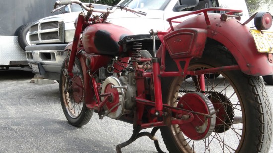 1950 Moto Guzzi Astore L Rear