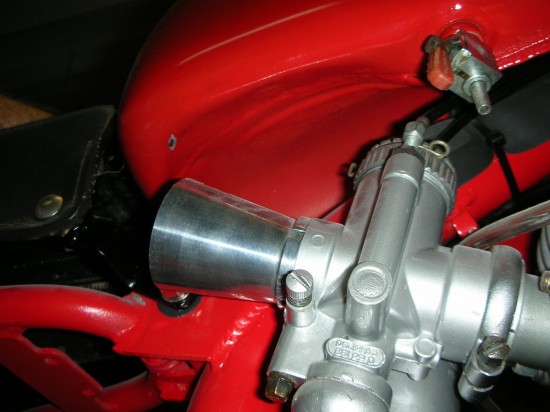 1967 Ducati Diana 250 Carb Detail