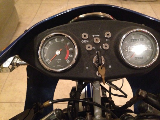 1977 Ducati 900 Super Sport Dash
