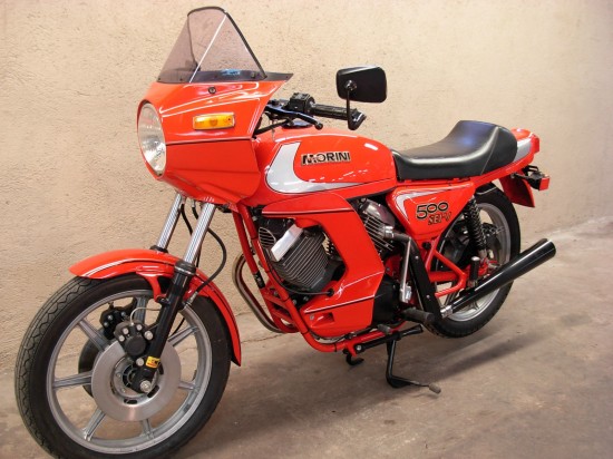 1983 Moto Morini 500 L Front