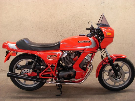 1983 Moto Morini 500 R Side