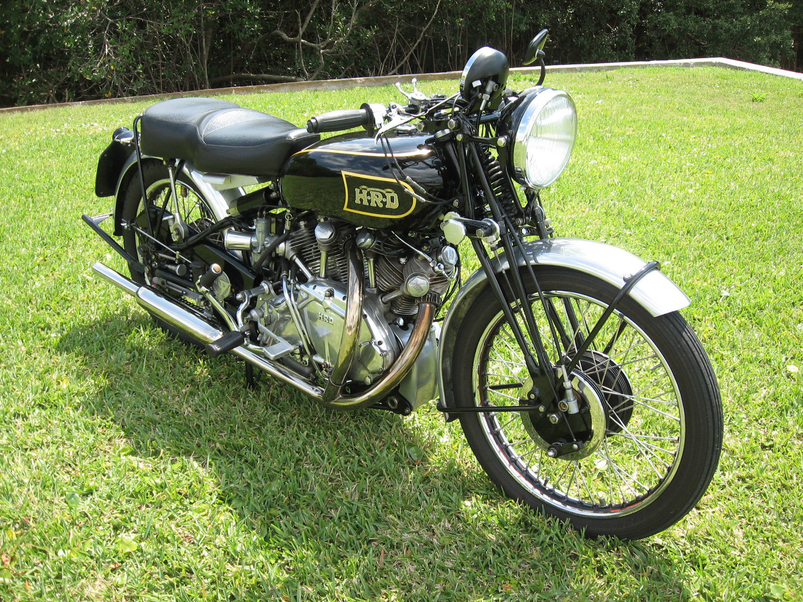 1947 Vincent Rapide R Front Classic Sport Bikes For Sale