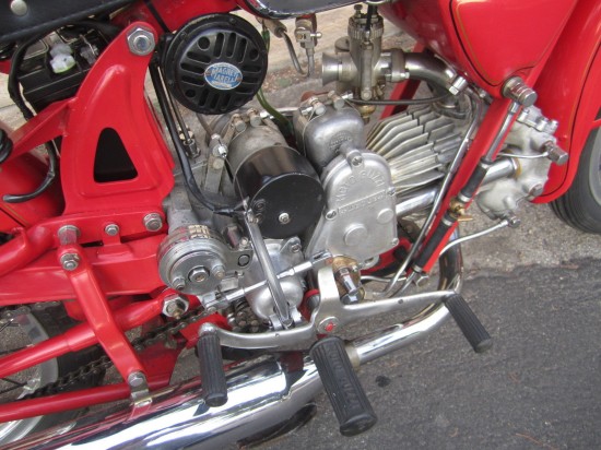 1956 Moto Guzzi Airone Sport R Side Engine