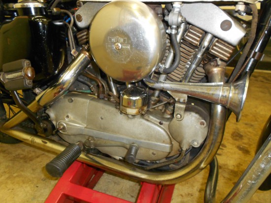 1958 Harley XLH Sportster R Side Engine