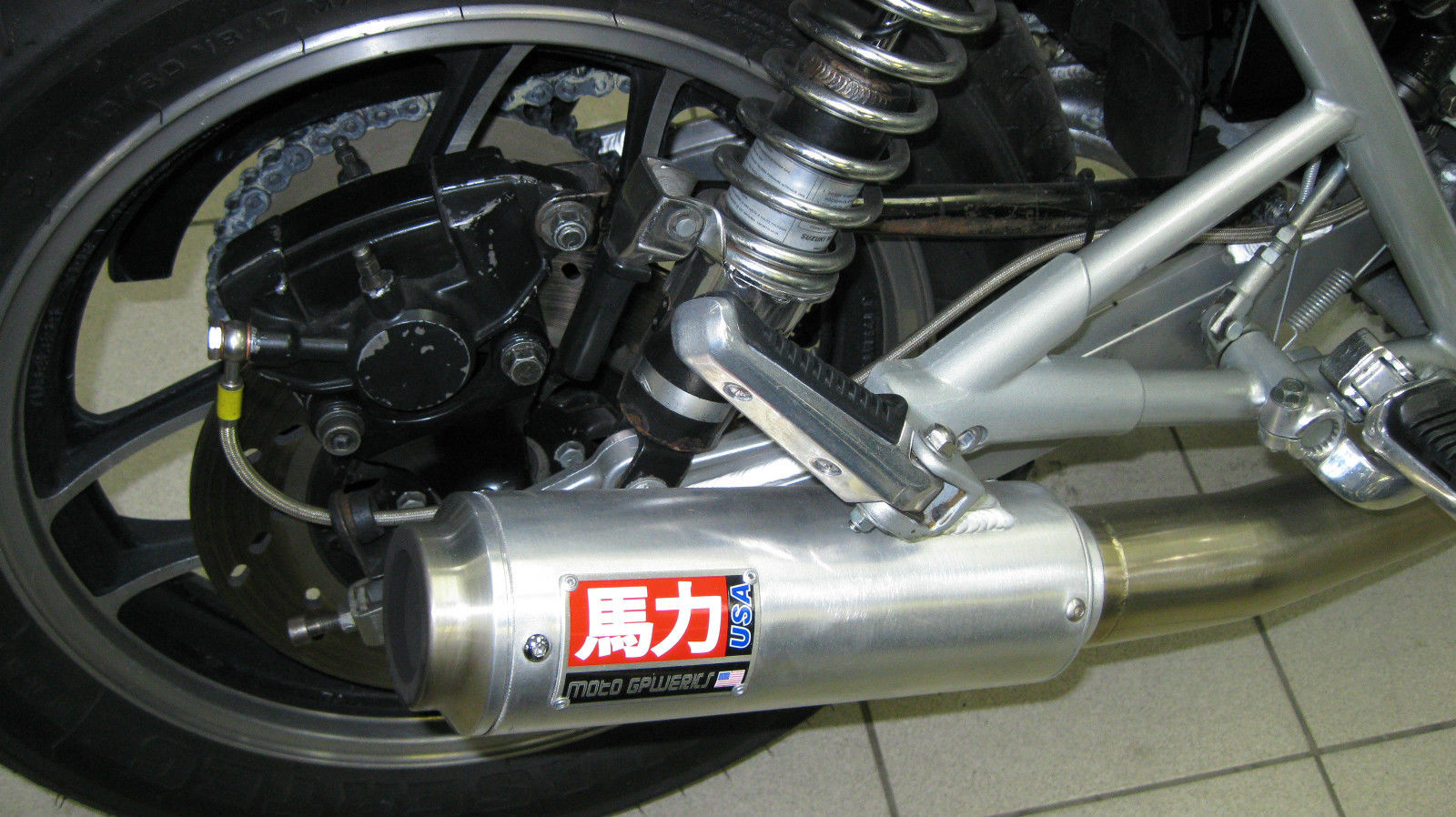 suzuki katana exhaust