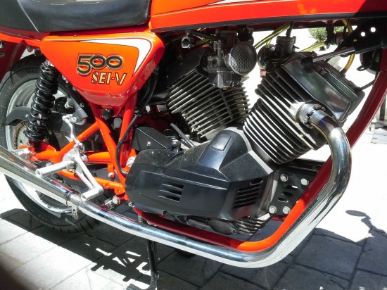 1983 Moto Morini 500 Sport R Engine