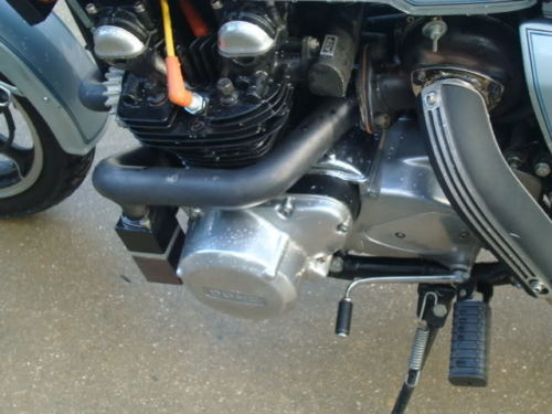 1978 Kawasaki Z1R Turbo Engine