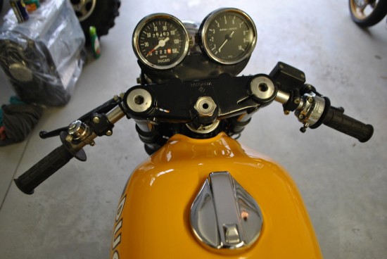 1974 Ducati 750 Sport Clocks