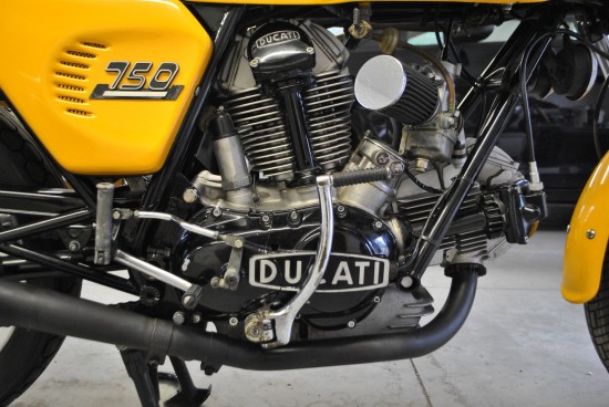 1974 Ducati 750 Sport R Side Engine