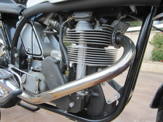 1962 Norton Manx R Side Engine