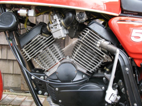 1980 Moto Morini 500 Sport L Engine