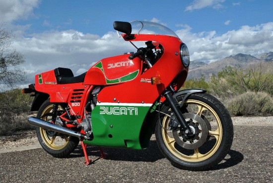 1983 Ducati MHR R Side