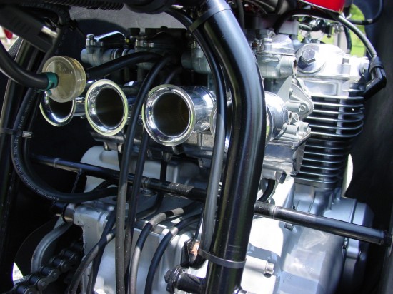 1966 Honda CB350 RC166 Replica Engine Detail